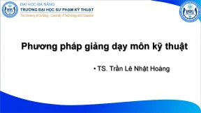 Methodology for teaching technical courses