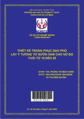 Thiết kế trang phục dạo phố lấy ý tưởng từ sườn xám cho nữ độ tuổi từ 18 đến 25