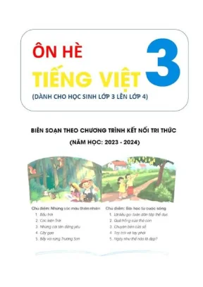 In sách ôn hè tiếng việt lớp 3 lên lớp 4 nguyễn văn quyền năm 2024