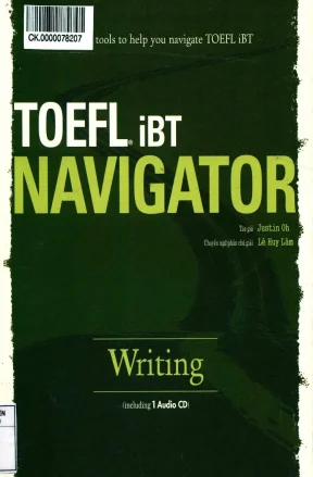 Toefl ibt navigator writing nxb tổng hợp 2017 justin oh 448 trang
