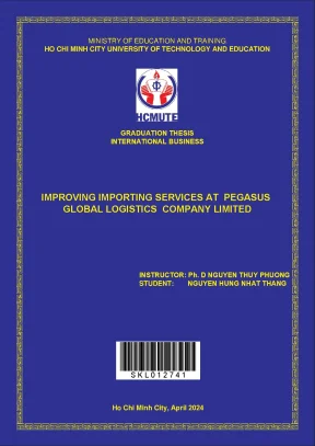 Improving importing services at pegasus global logistics company limited