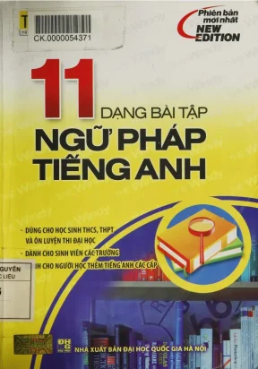 11 dạng bài tập ngữ pháp tiếng anh nxb đại học quốc gia 2011 bùi quỳnh như 339 trang