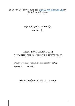 2 12 luận văn phổ biến giáo dục pháp luật hiện nay