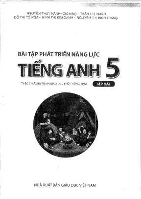 Bài tập phát triển năng lực tiếng anh lớp 5 tập 2