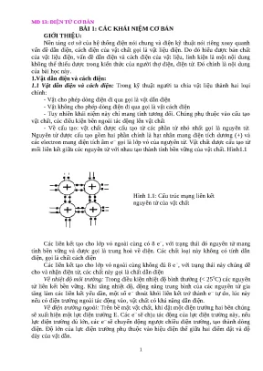Giáo trình điện tử cơ bản mđ13
