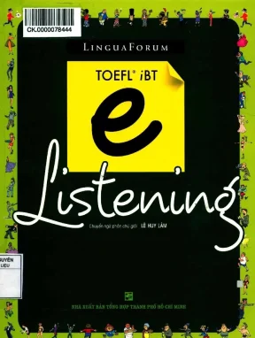 Linguaforum toefl ibt e listening nxb tổng hợp 2009 linguaforum 257 trang