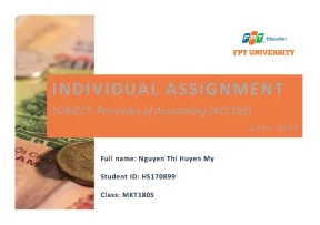 Individual assignment subject principles of accounting acc101 record your transactions for the month ended june 30 2023