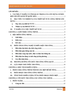 Thuyết minh đồ án tổ chức thi công