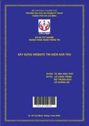 Xây dựng website tìm kiếm nhà trọ