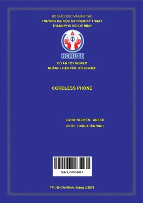 Cordless phone