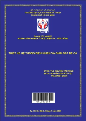 Thiết kế hệ thống điều khiển và giám sát bể cá
