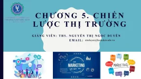 Chương 5 thị trường mục tiêu