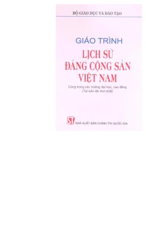 Giáo trình lịch sử đảng cộng sản việt nam