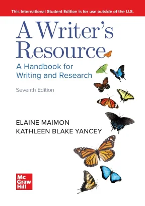 A writers resource a handbook for writing and research seventh edition