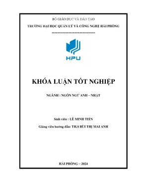 Khóa luận a japanese american cross cultural study on expressing gratitude