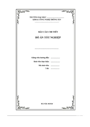 Báo cáo chi tiết đồ án tốt nghiệp hệ thống quản lý submission cho hội nghị