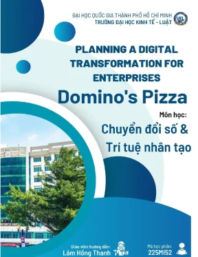 Lên kế hoạch chuyển đổi số cho doanh nghiệp dominos pizza