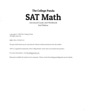 The college pandas sat math nielson phu