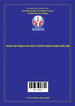 Khảo sát mạch đo kích thước bằng sóng siêu âm