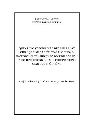 2 7 luận văn phổ biến giáo dục pháp luật giáo dục