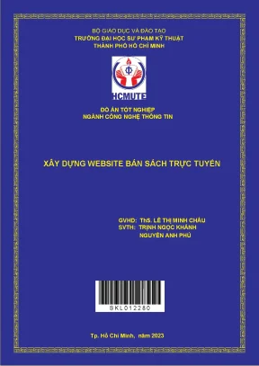 Xây dựng website bán sách trực tuyến