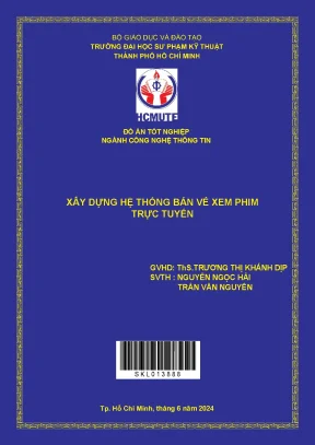 Đồ án tốt nghiệp công nghệ thông tin xây dựng hệ thống bán vé xem phim trực tuyến