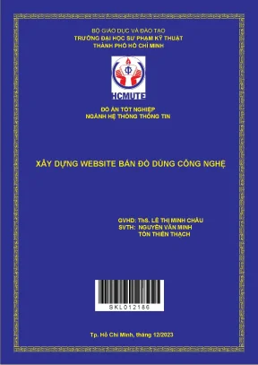 Xây dựng website bán đồ dùng công nghệ