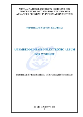 Khóa luận tốt nghiệp an embedded based electronic album for worship
