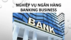 Nghiệp vụ ngân hàng banking business