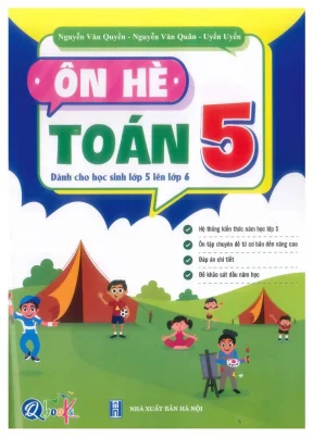 Trắng đen ôn hè môn toán dành cho học sinh lớp 5 lên lớp 6 nguyễn văn quyền