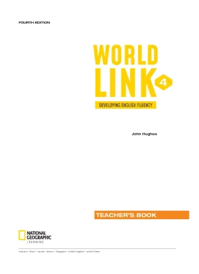 World link 4 teachers book