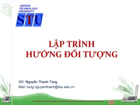 Lap trinh huong doi tuong