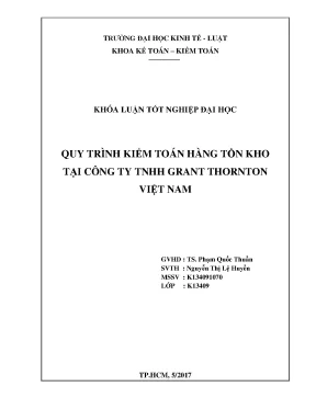 Quy trình kiểm toán hàng tồn kho r ntại công ty tnhh grant thornton r nviệt nam