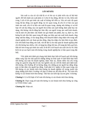 Luận văn tốt nghiệp kế toán tiền lương và các khoản trích theo lương tại công ty tnhh khắc luận