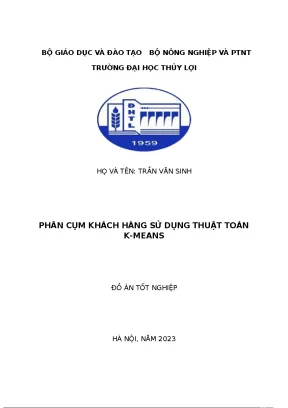 Phân cụm khách hàng sử dụng thuật toán k means