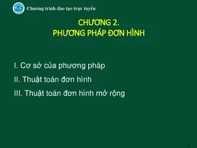 Phương pháp đơn hình