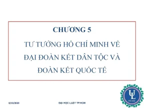 Chương 5 tư tưởng hồ chí minh