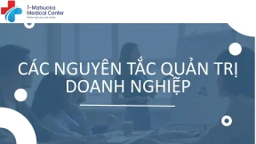 Các nguyên tắc quản trị doanh nghiệp