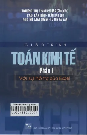 Giáo trình toán kinh tế