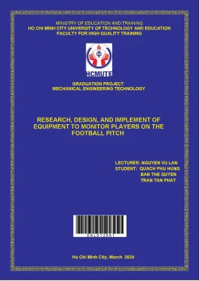 Research design and implement of equipment to monitor players on the football pitch