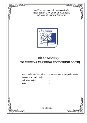 Đề 11 2 nhà 5 tầng đồ án tổ chức qd bao gồm cả cad