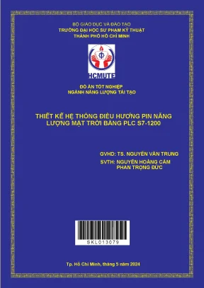Đồ án tốt nghiệp thiết kế hệ thống điều hướng pin năng lượng mặt trời bằng plc s7 1200