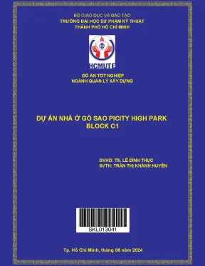 Dự án nhà ở gò sao picity high park block c1