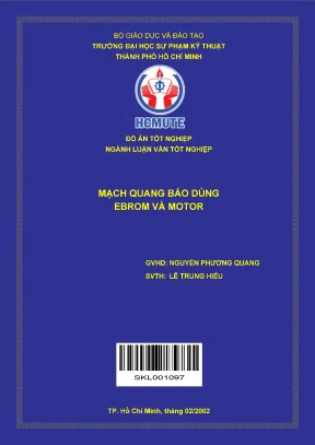 Mạch quang báo dùng ebrom và motor