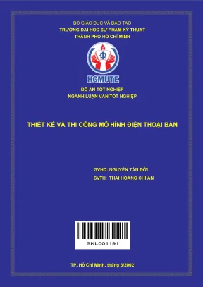 Thiết kế và thi công mô hình điện thoại bàn