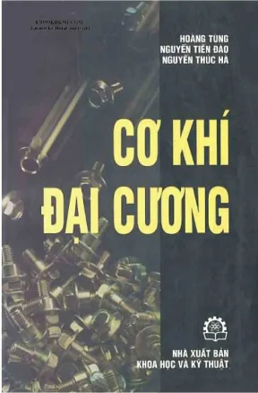 Cơ khí đại cương pgs pts hoàng tùng các tg