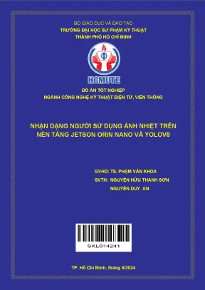 Nhận dạng người sử dụng ảnh nhiệt trên nền tảng jetson orin nano và yolov8