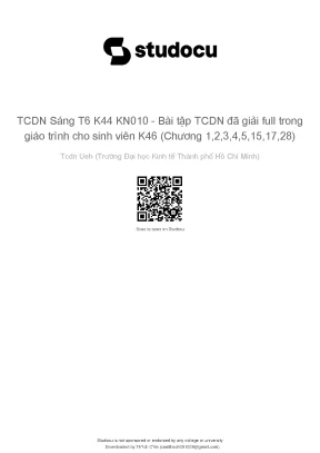 Tcdn sang t6 k44 kn010 bai tap tcdn da giai full trong giao trinh cho sinh vien k46 chuong 12345151728