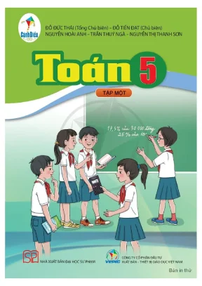 Sách giáo khoa toán 5 cánh diều tập 1 file pdf