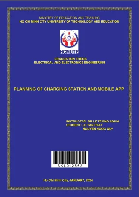 Planning of charging station and mobile app